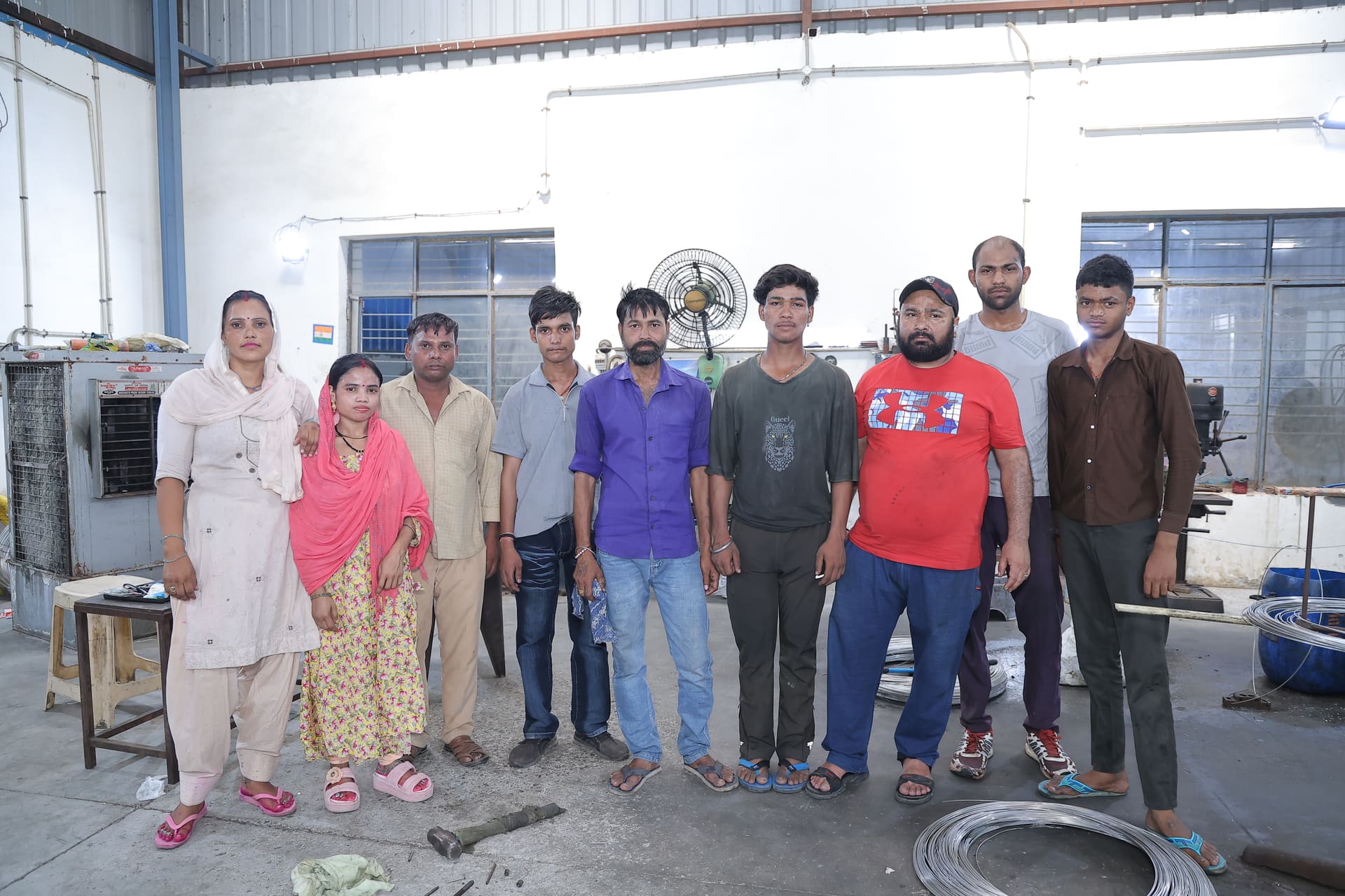 The Aggarwal Industries founding team — the people behind MTK Screws since 1983