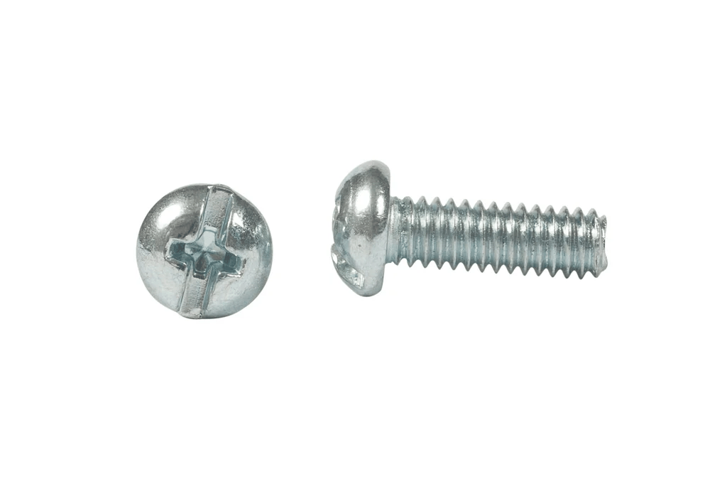 macro shot of shiny stainless steel industrial screws and bolts arranged neatly on a metallic surface, dramatic studio lighting, depth of field, high resolution, industrial aesthetic
